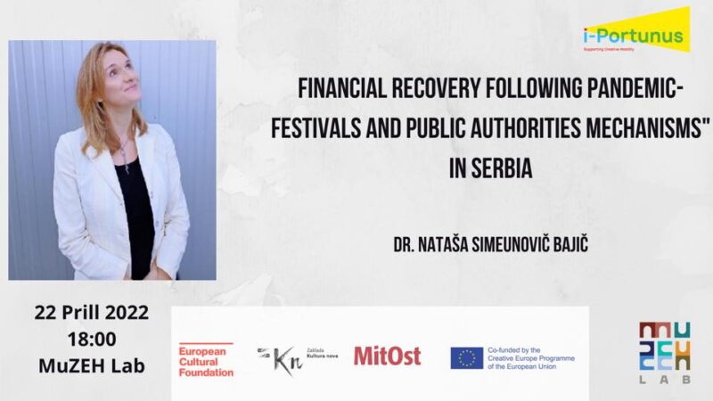 Financial recovery following pandemic_ festivals and public authorities mechanisms_ in Serbia