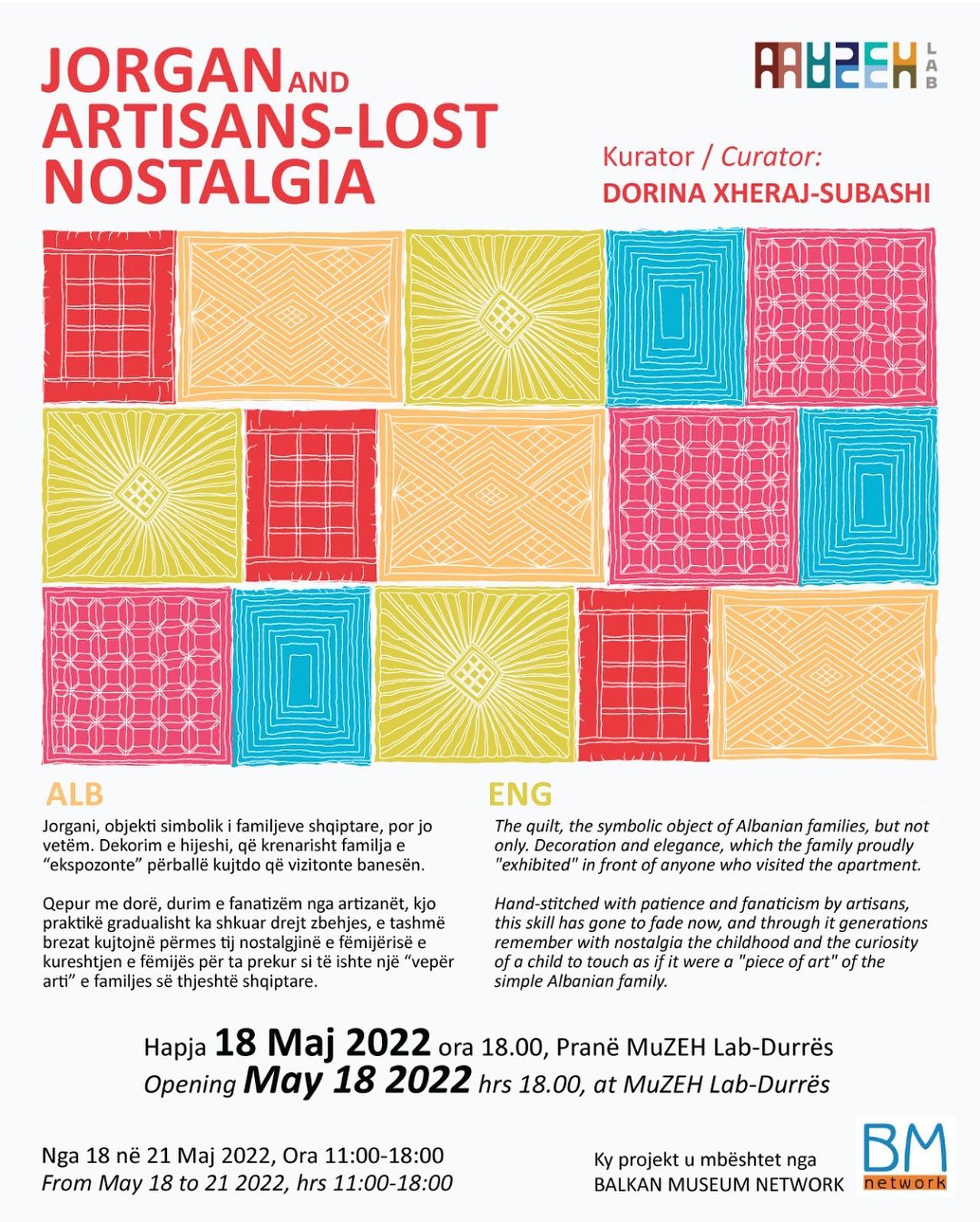 Read more about the article Ekspozita “Jorgan and Artisans-Lost Nostalgia”